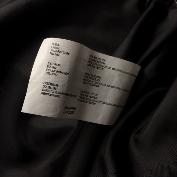 Luxurious Nautica Water Resistant Navy Warm Puffer Parka - Picture 12 of 16